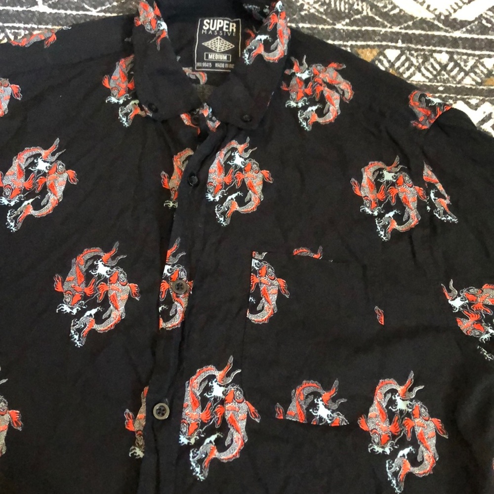 supermassive button down koi - Picture 4 of 7